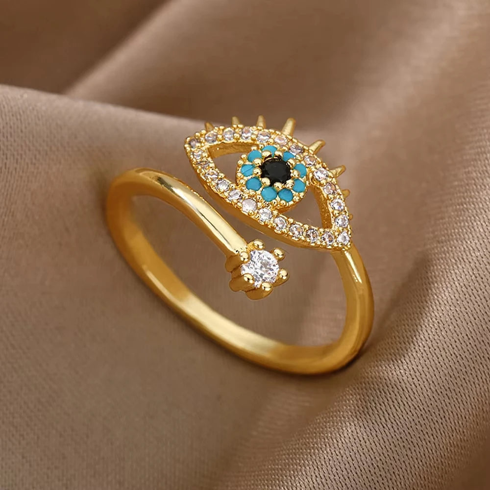 Evil Eye Glow Ring