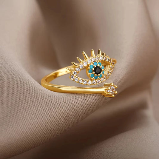 Evil Eye Glow Ring