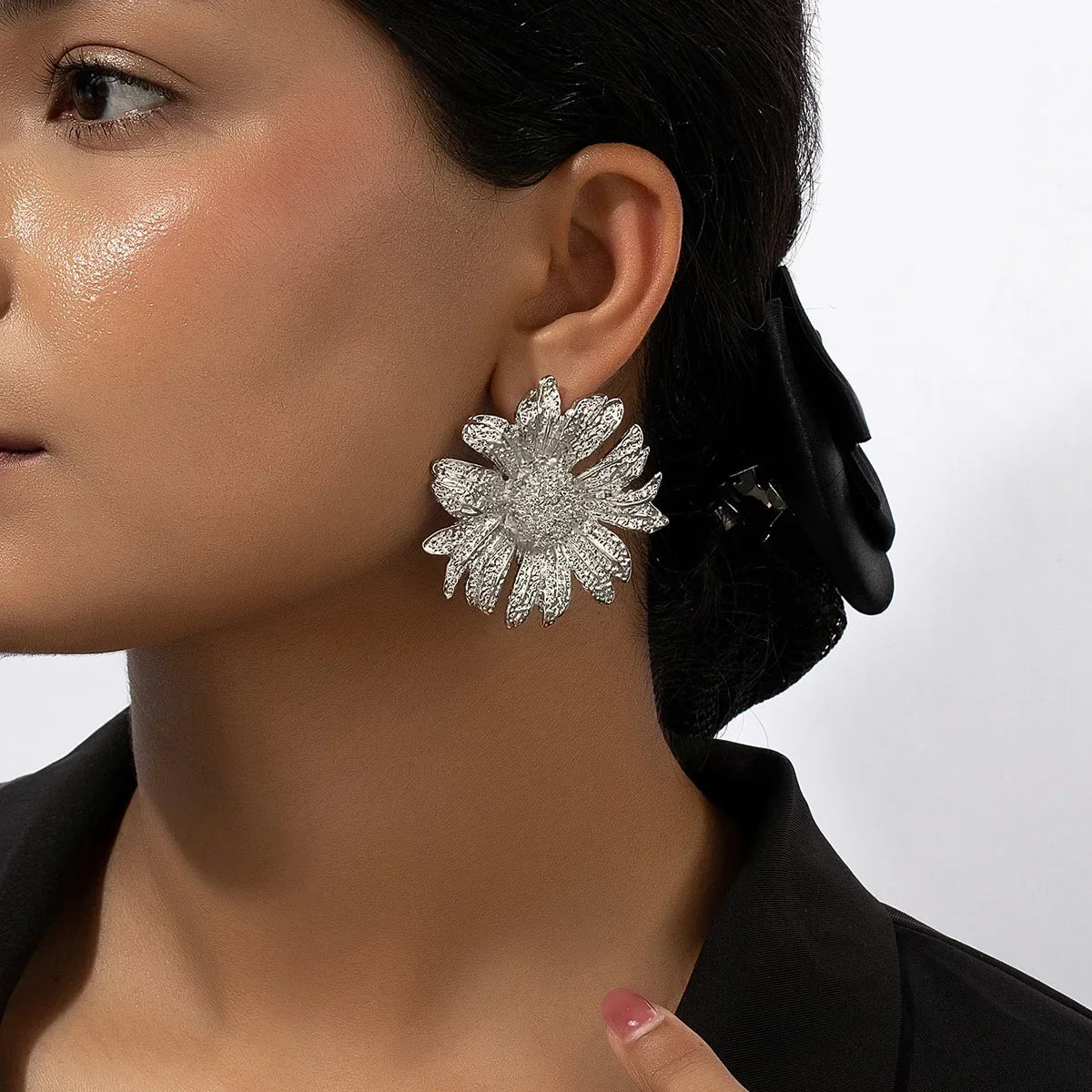 Luxe Sunflower Earrings