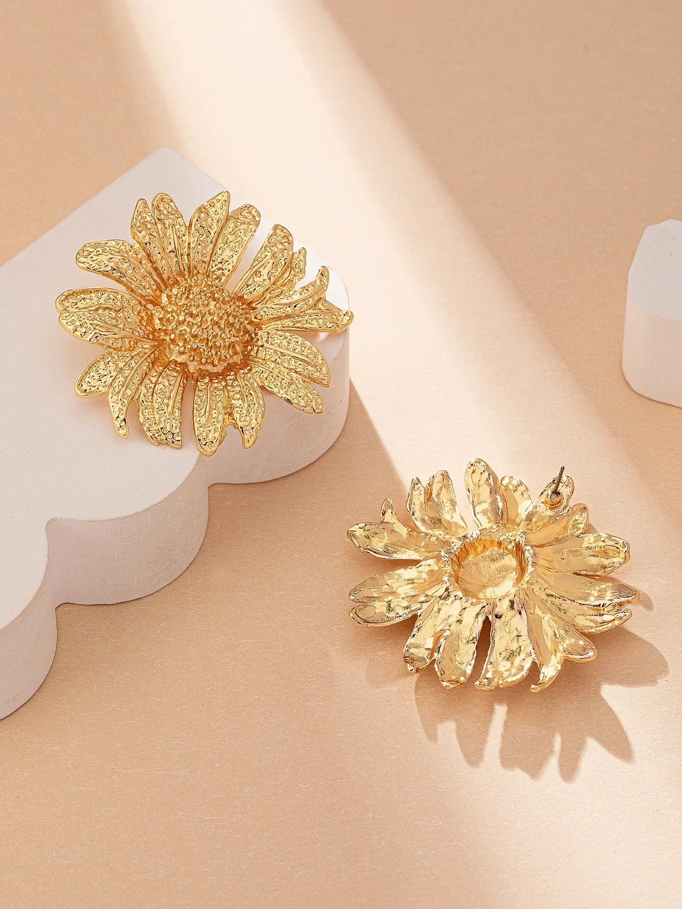 Luxe Sunflower Earrings